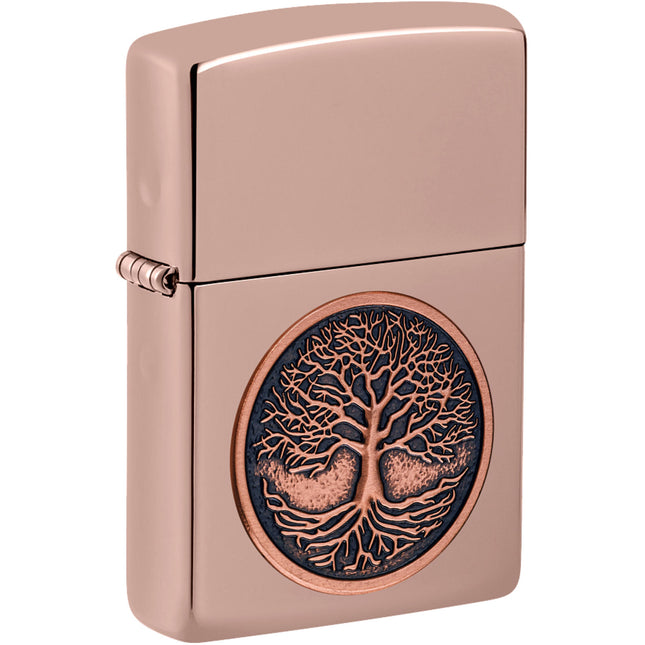Zippo Lighter: Tree Of Life Emblem | 49638