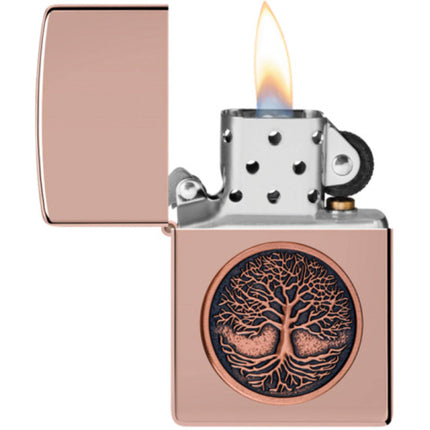 Zippo Lighter: Tree Of Life Emblem | 49638