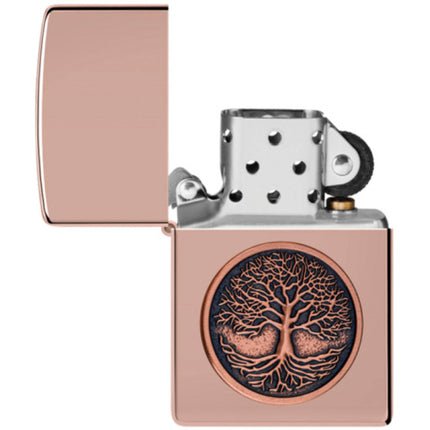 Zippo Lighter: Tree Of Life Emblem | 49638