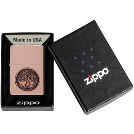 Zippo Lighter: Tree Of Life Emblem | 49638