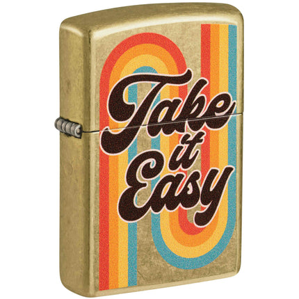 Zippo Lighter: Take It Easy Design | 48874
