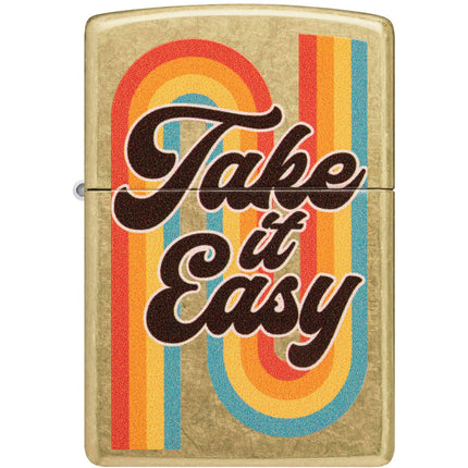 Zippo Lighter: Take It Easy Design | 48874
