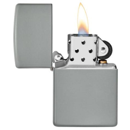 Zippo Lighter: Classic Gray | 49452