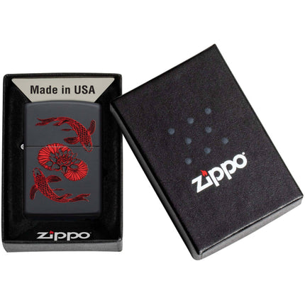Zippo Lighter: Koi Fish Design | 49922