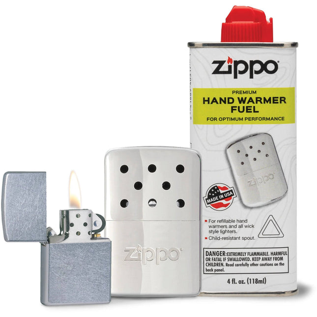 Zippo Lighter Handwarmer and Fuel Gift Set