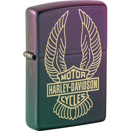 Zippo Lighter: Harley-Davidson® Design Iridescent Finish | 46859