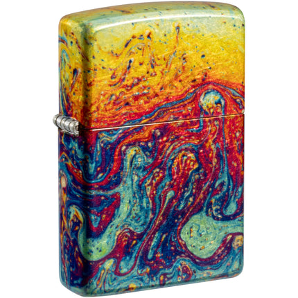 Zippo Lighter: Flowing Lava 540 Color | 46966