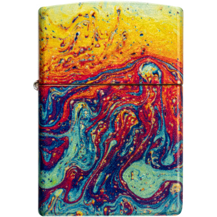 Zippo Lighter: Flowing Lava 540 Color | 46966
