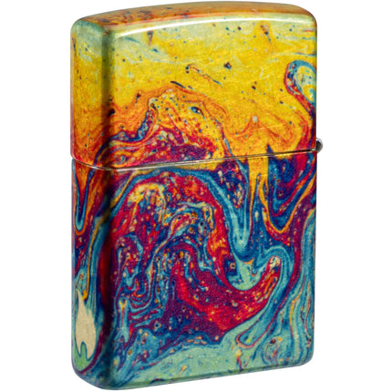 Zippo Lighter: Flowing Lava 540 Color | 46966