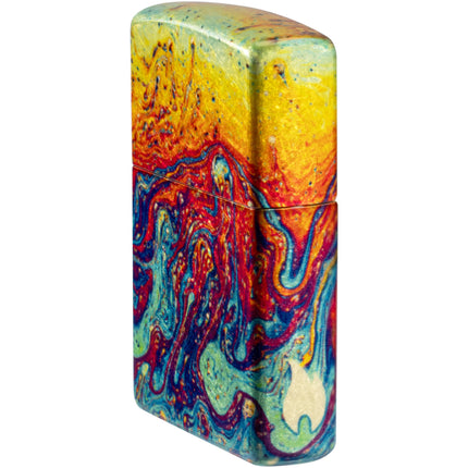 Zippo Lighter: Flowing Lava 540 Color | 46966