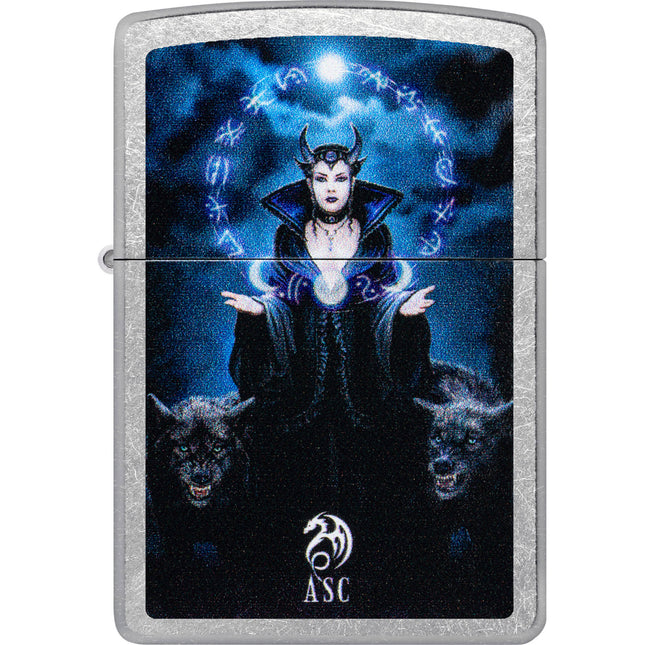 Zippo Lighter: Anne Stokes in Color Image Design Street Chrome | 47084