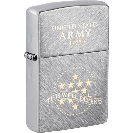 Zippo Lighter: US Army Herringbone Sweep | 47090