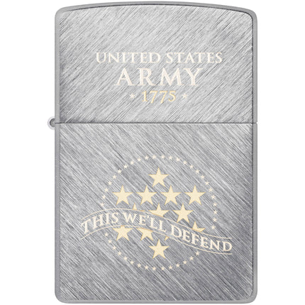 Zippo Lighter: US Army Herringbone Sweep | 47090