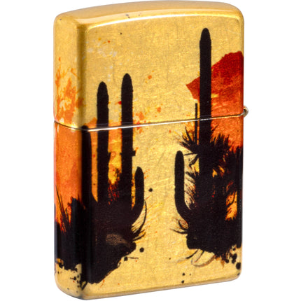 Zippo Lighter: Cowboy on Horse Design | 47143