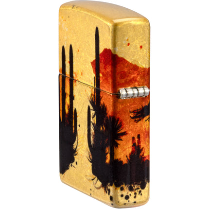 Zippo Lighter: Cowboy on Horse Design | 47143
