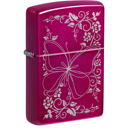 Zippo Lighter: Butterfly Design | 47158
