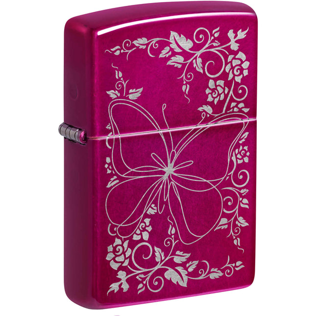Zippo Lighter: Butterfly Design | 47158