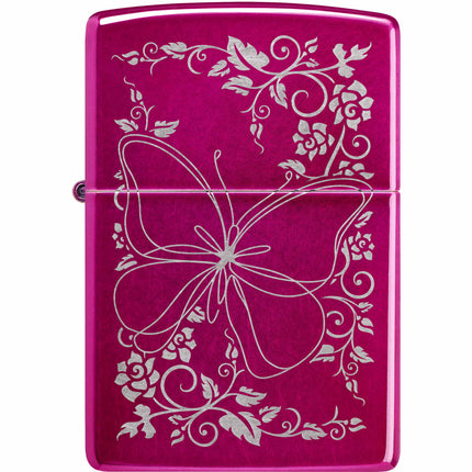 Zippo Lighter: Butterfly Design | 47158
