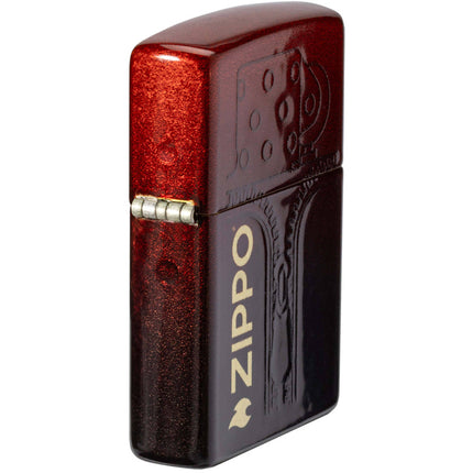 Zippo Windproof Lighter - 2024 Founder's Day Collectible 540 Tumbled Brass | 46213