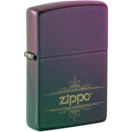 Zippo Windproof Pocket Lighter - Zippo Luxury Design Iridescent Metal | 48079