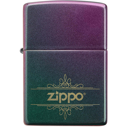 Zippo Windproof Pocket Lighter - Zippo Luxury Design Iridescent Metal | 48079