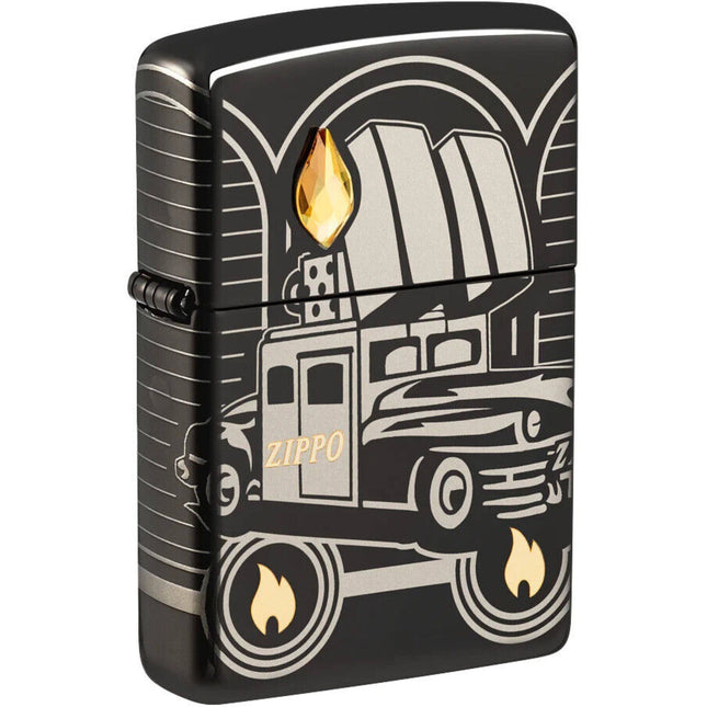 Zippo Windproof Lighter - Zippo Car 75th Anniversary Collectible - Americas | 48691