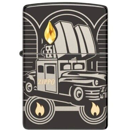 Zippo Windproof Lighter - Zippo Car 75th Anniversary Collectible - Americas | 48691