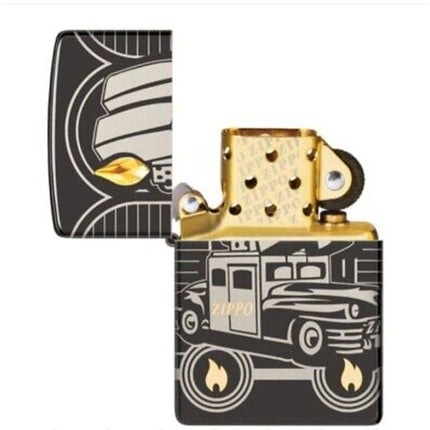 Zippo Windproof Lighter - Zippo Car 75th Anniversary Collectible - Americas | 48691