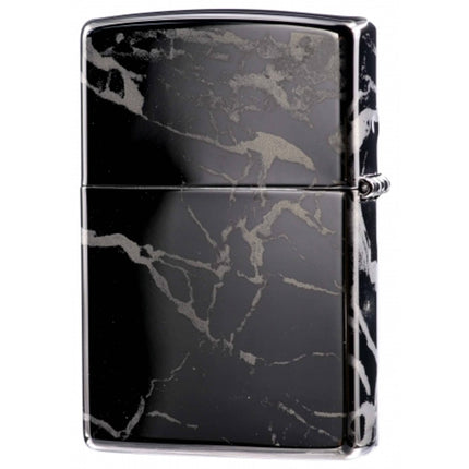 Zippo Windproof Lighter - 90th Anniversary Design High Polish Black Finish | 49864