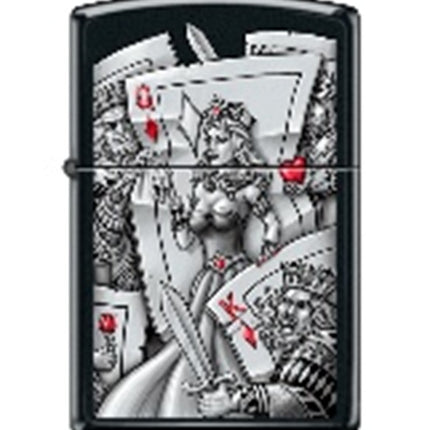 Zippo AD526 Ace of Spade Lighter