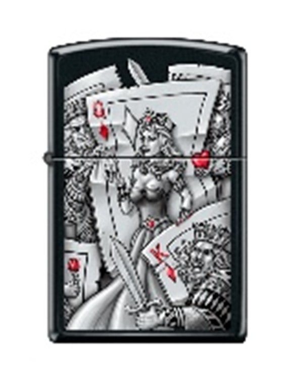 Zippo AD526 Ace of Spade Lighter