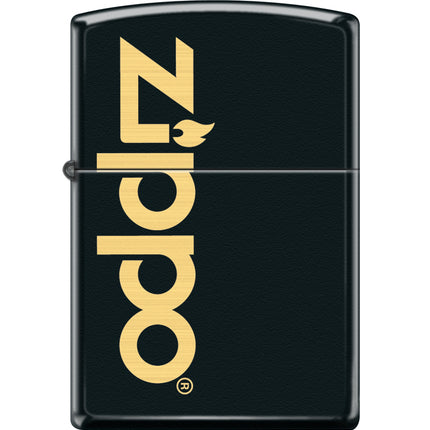 Zippo XC218 Classic Plain Matte Black Windproof Pocket Lighter