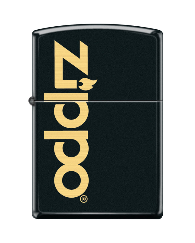 Zippo XC218 Classic Plain Matte Black Windproof Pocket Lighter