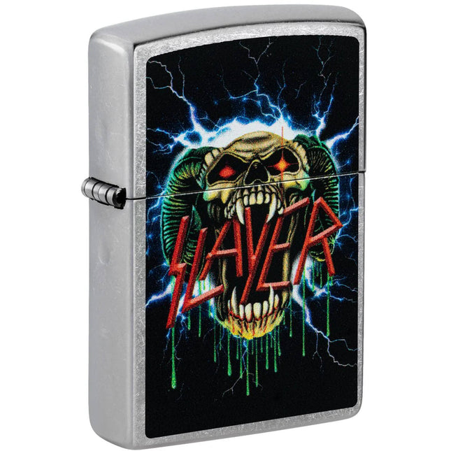 Zippo Windproof Lighter - Slayer Color Image Design Street Chrome Finish | 47222