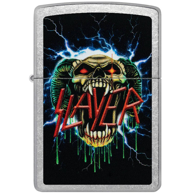Zippo Windproof Lighter - Slayer Color Image Design Street Chrome Finish | 47222