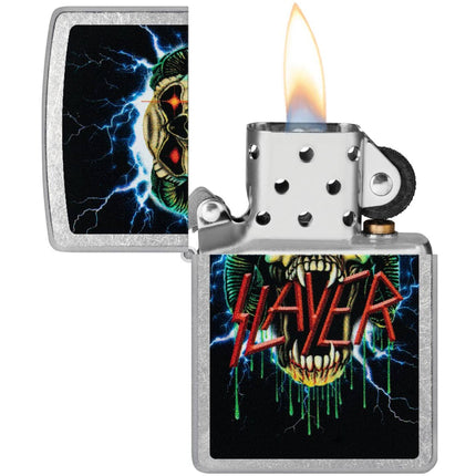 Zippo Windproof Lighter - Slayer Color Image Design Street Chrome Finish | 47222