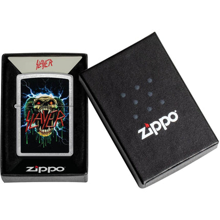 Zippo Windproof Lighter - Slayer Color Image Design Street Chrome Finish | 47222