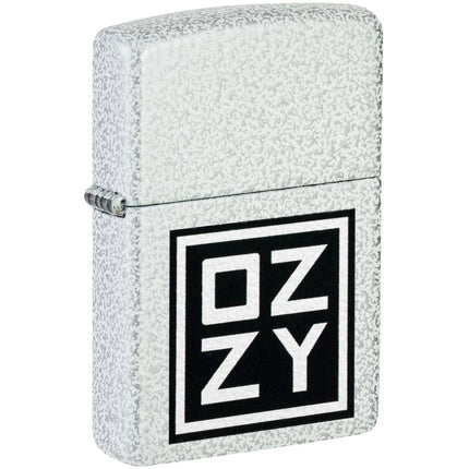 Zippo Windproof Pocket Lighter - Ozzy Osbourne Logo Design Glacier Finish | 47232