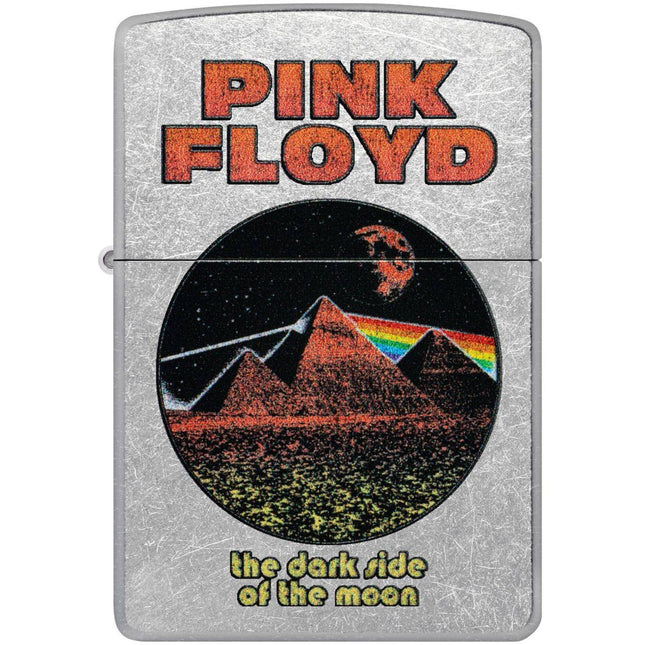 Zippo Windproof Lighter - Pink Floyd The Dark Side of the Moon Street Chrome | 47239