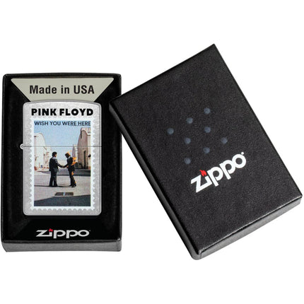 Zippo Windproof Lighter - Pink Floyd Wish You Were Here Design Street Chrome | 47240