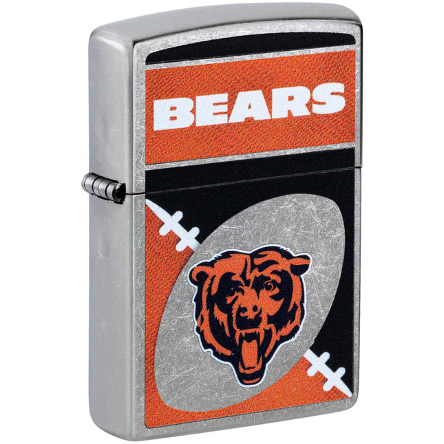 Zippo Windproof Pocket Lighter - NFL Chicago Bears Chrome Logo Design | 46440