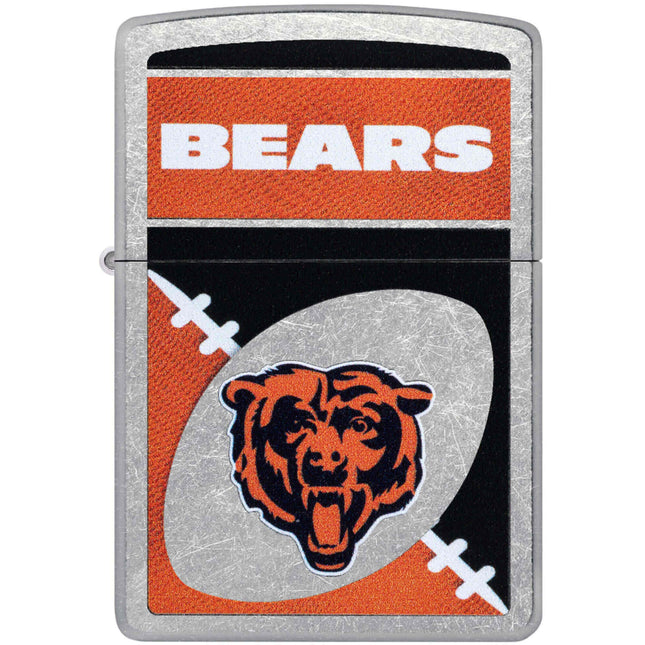 Zippo Windproof Pocket Lighter - NFL Chicago Bears Chrome Logo Design | 46440