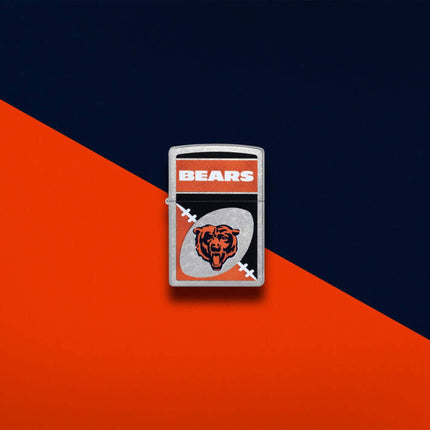 Zippo Windproof Pocket Lighter - NFL Chicago Bears Chrome Logo Design | 46440