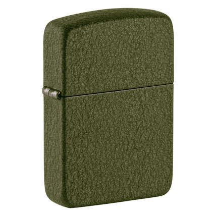 Zippo Windproof Pocket Lighter - Founder's Day 2026 Green Crackle Over Brass | 47426