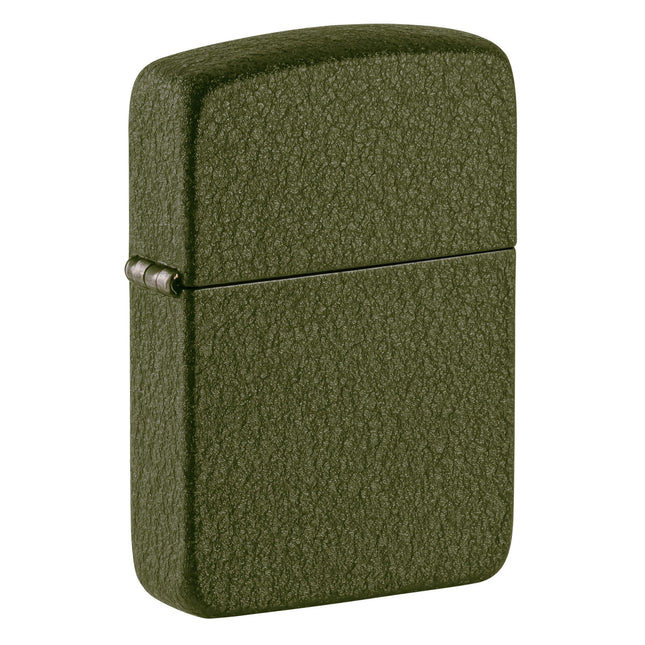 Zippo Windproof Pocket Lighter - Founder's Day 2026 Green Crackle Over Brass | 47426
