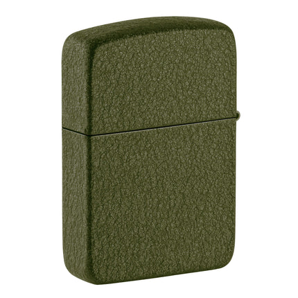 Zippo Windproof Pocket Lighter - Founder's Day 2026 Green Crackle Over Brass | 47426
