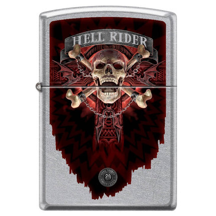 Zippo Windproof Pocket Lighter - Anne Stokes Collection Street Chrome Metal | XC539