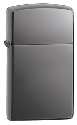 Zippo Lighter: Classic Black Ice Dark Chrome | 150