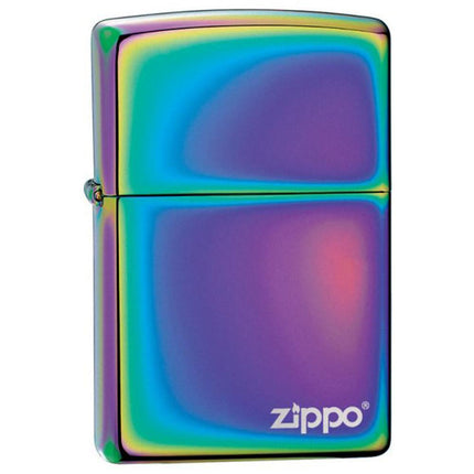 Zippo Lighter: Classic Spectrum Chrome with Zippo Logo | 151ZL