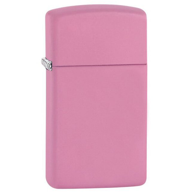 Zippo Lighter: Slim Pink Matte | 1638